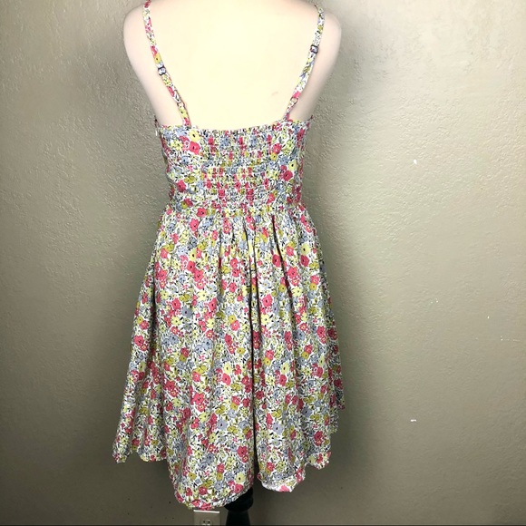 FOSSIL Floral Sun Dress sz M - Picture 5 of 9